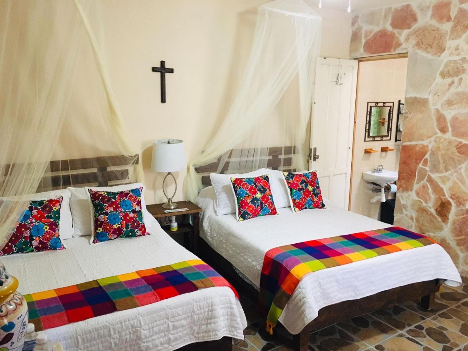 Hotel Posada Rancho Los Laureles El Rosario Xochitiopan 外观 照片