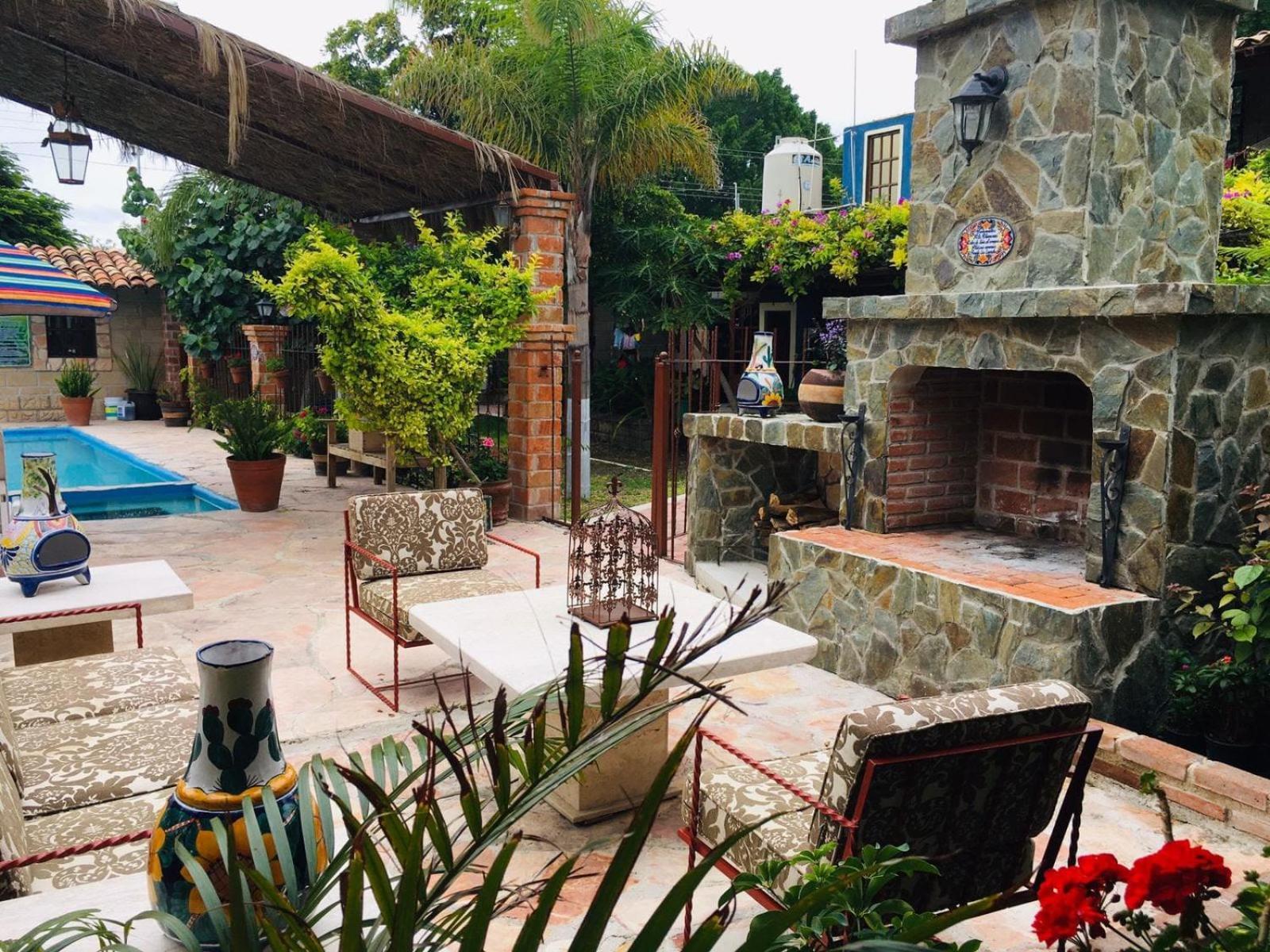 Hotel Posada Rancho Los Laureles El Rosario Xochitiopan 外观 照片