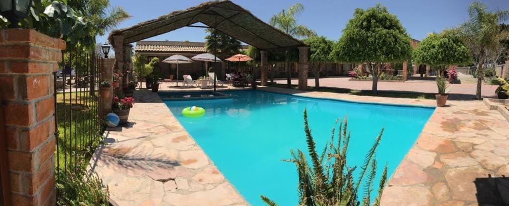 Hotel Posada Rancho Los Laureles El Rosario Xochitiopan 外观 照片